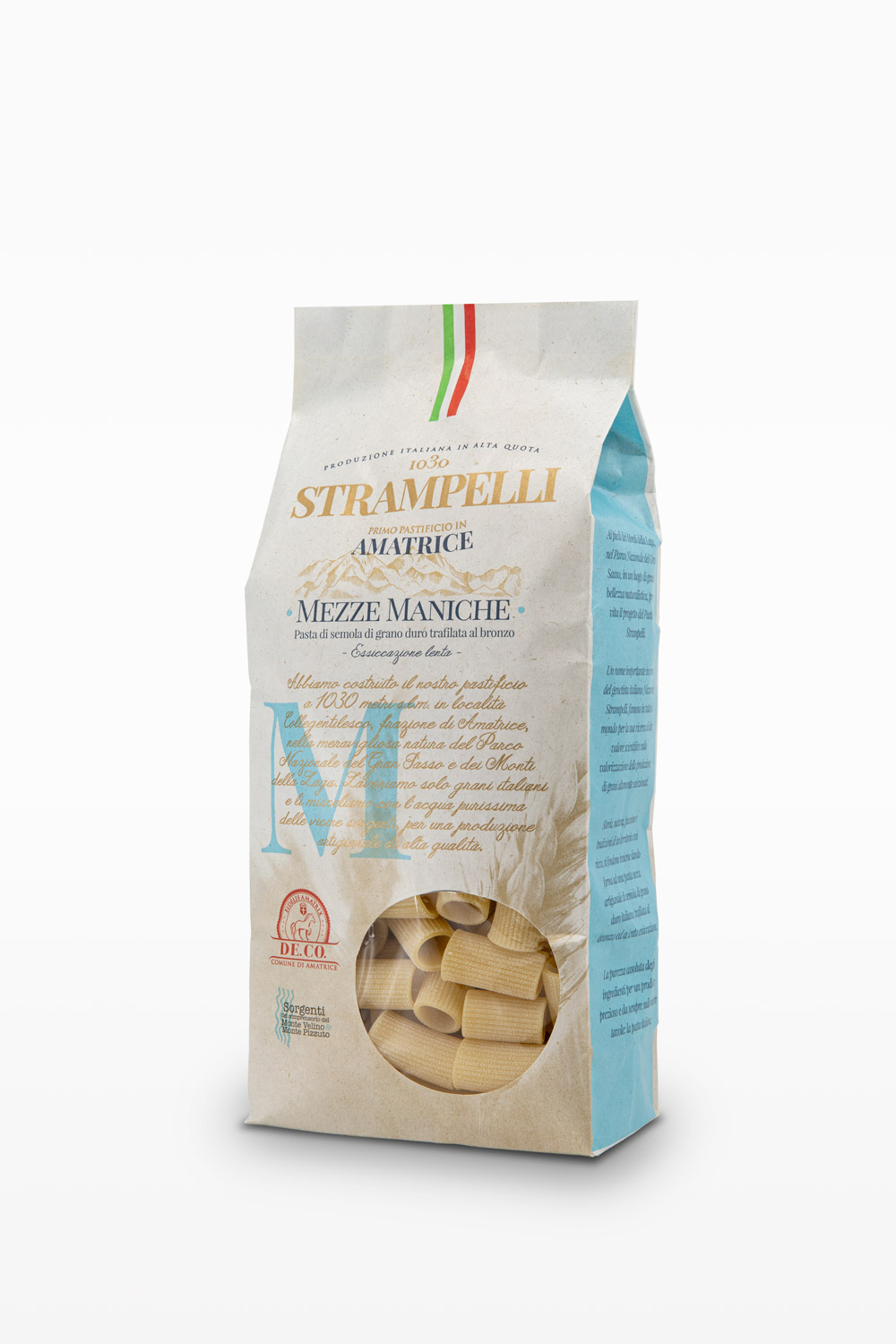 Spaghetti - Pasta di semola di grano duro trafilata al bronzo, grano 100% italiano essiccazione lenta.