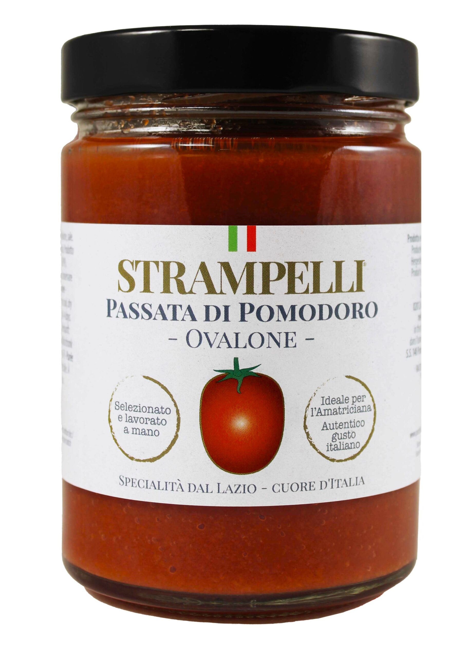 Mezze maniche - Pasta di semola di grano duro, ruvida e porosa, grano 100% italiano, essiccazione lenta a bassa temperatura.