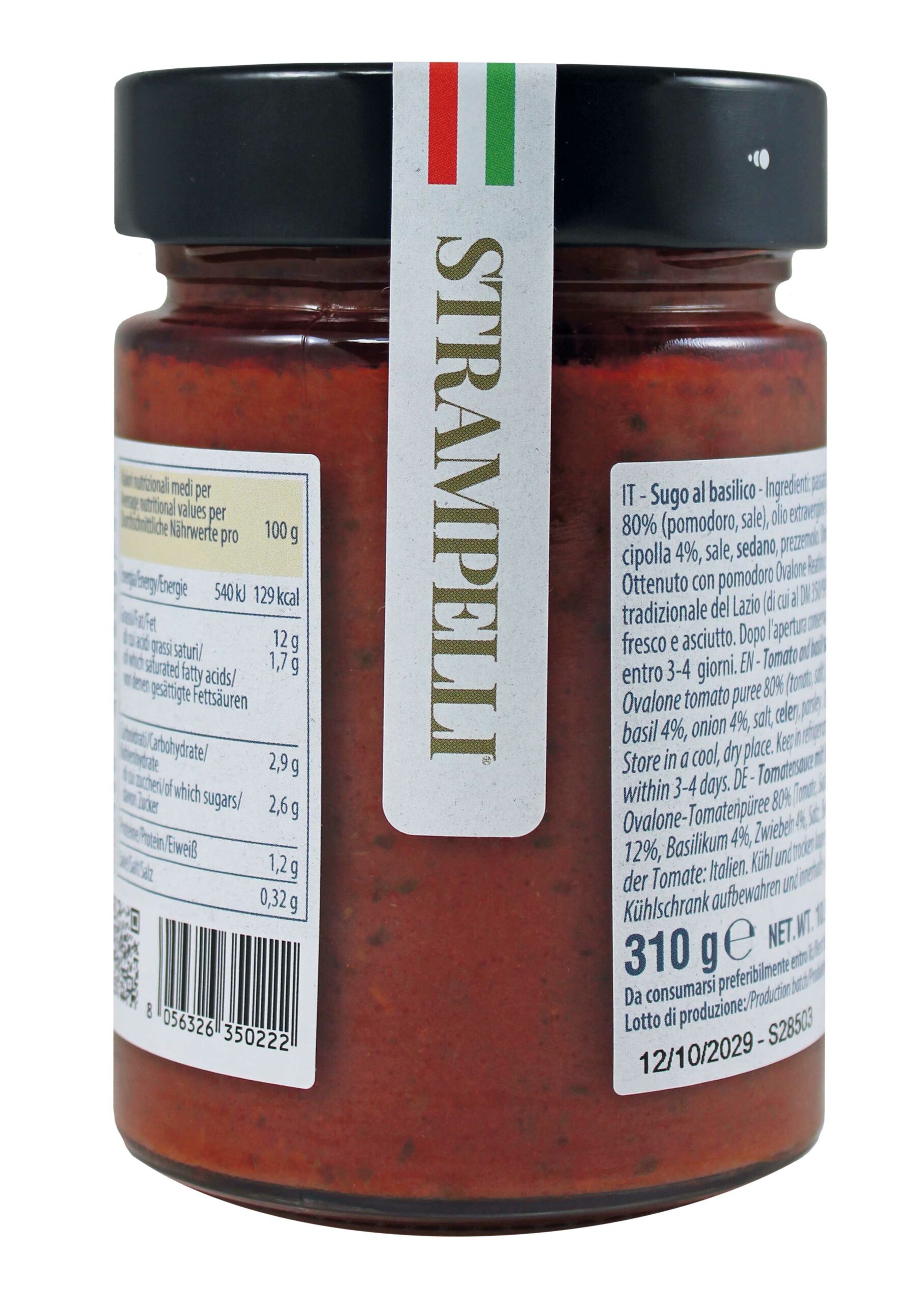 Sugo al Basilico - Ovalone Umbilicus Italiae ® - Image 2